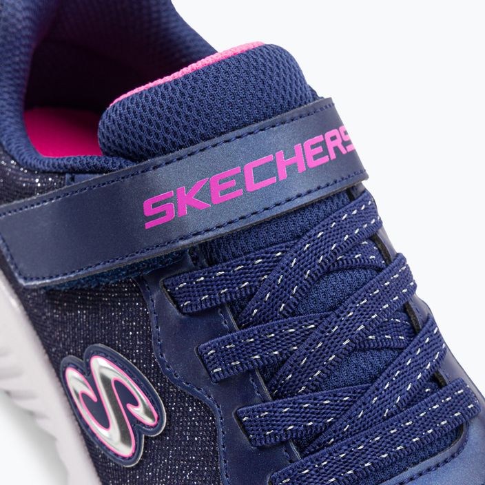SKECHERS Bounder Girly Groove παιδικά παπούτσια προπόνησης navy 8
