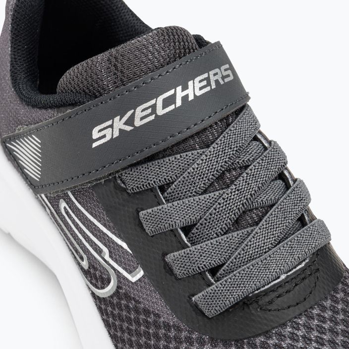 SKECHERS Skech Fast Solar-Squad παιδικά παπούτσια προπόνησης ανθρακί/μαύρο 9