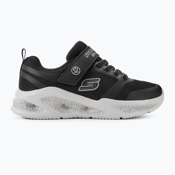 SKECHERS παιδικά παπούτσια προπόνησης Skechers Meteor-Lights μαύρο/γκρι 2