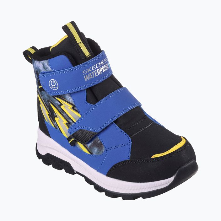 SKECHERS Storm Blazer Hydro Flash μπλε/μαύρο παιδικά παπούτσια προπόνησης 7