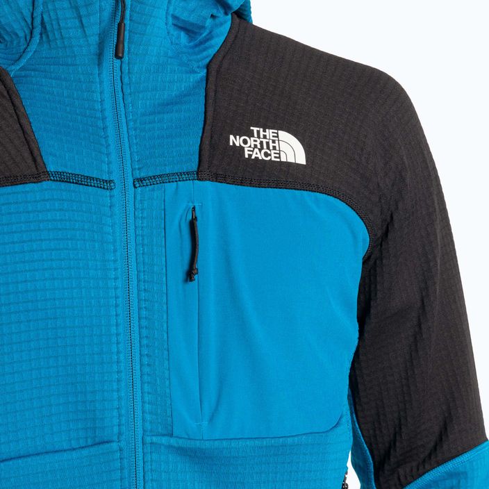 The North Face ανδρική μπλούζα για trekking Stormgap Powergrid arctic blue/μαύρο 3