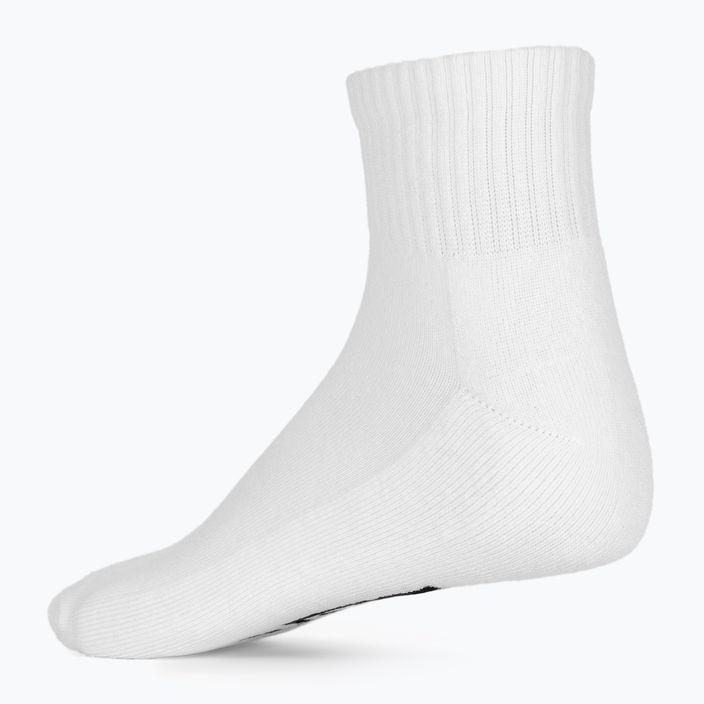 Ανδρικές κάλτσες αστραγάλου Vans Classic 3 ζευγάρια λευκές 2