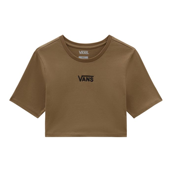 Γυναικείο Vans Flying V Crew Crop Ii otter T-shirt 2