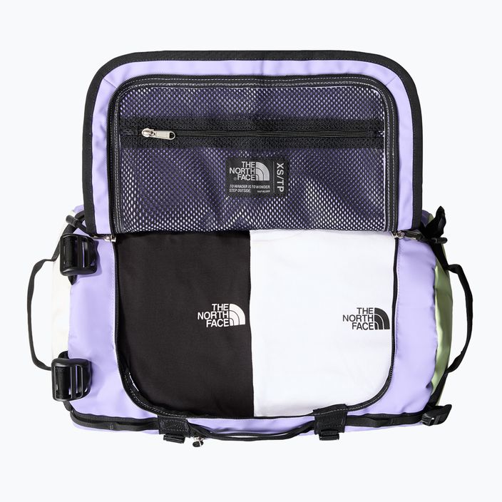 The North Face Base Camp Duffel XS 31 l υψηλή μοβ/αστρο lime ταξιδιωτική τσάντα 4