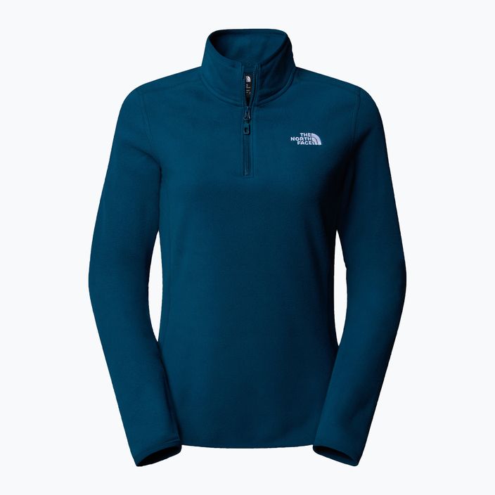 Γυναικείο φούτερ The North Face 100 Glacier 1/4 Zip midnight petrol 4