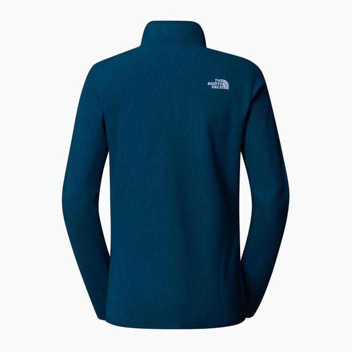 Γυναικείο φούτερ The North Face 100 Glacier 1/4 Zip midnight petrol 5