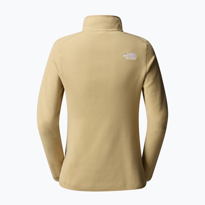 Γυναικείο φούτερ The North Face 100 Glacier 1/4 Zip khaki stone 2