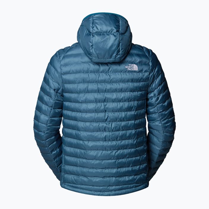 Ανδρικό αδιάβροχο μπουφάν The North Face Huila Synthetic Hoodie mallard blue 2