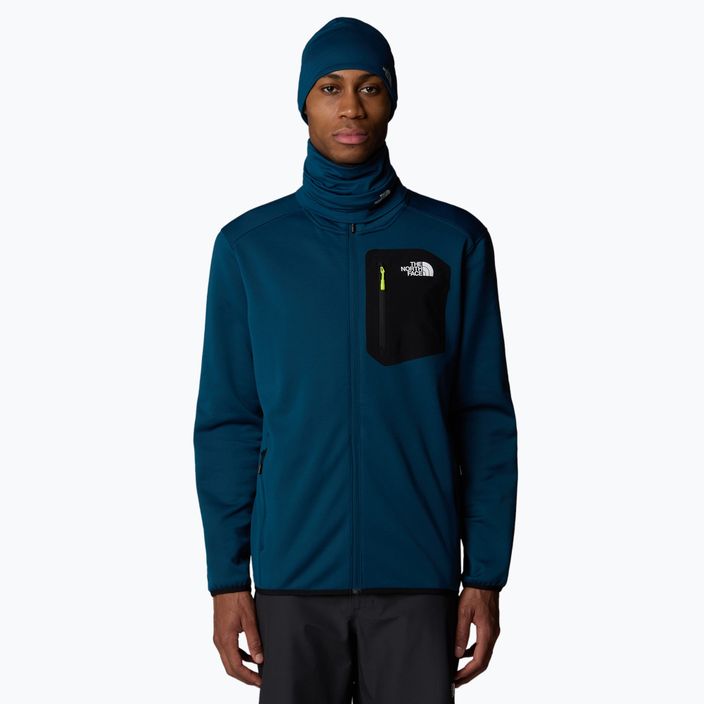 Ανδρικό φούτερ The North Face Crest FZ midnight petrol/ black