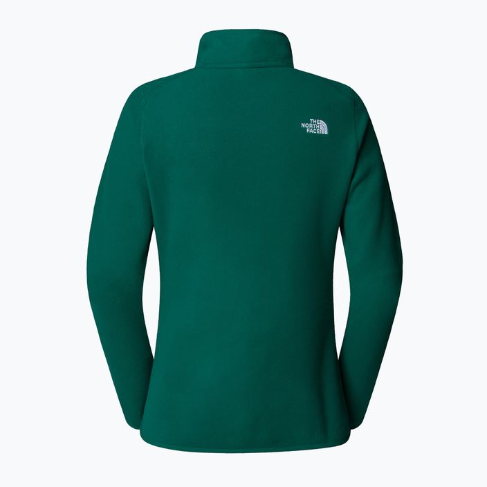 Γυναικείο φούτερ The North Face 100 Glacier 1/4 Zip evergreen 2