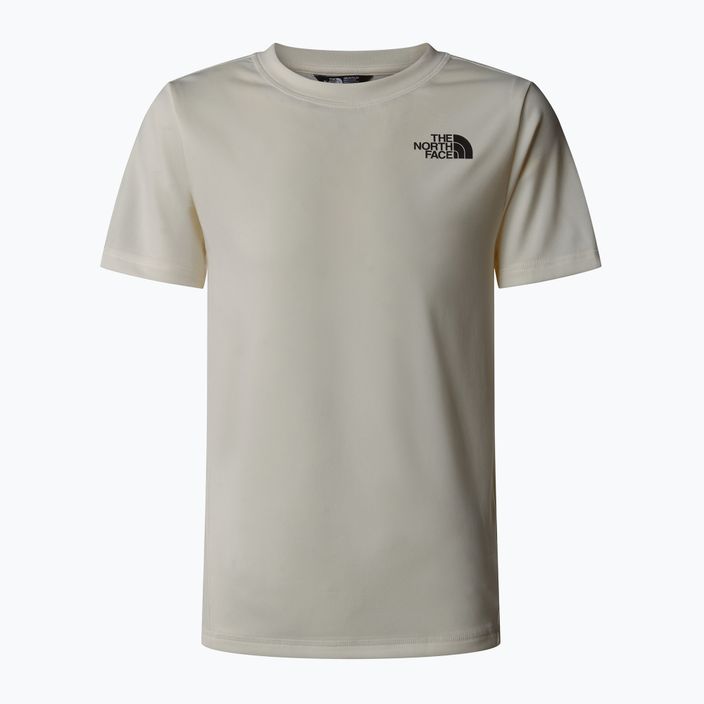 Παιδικό μπλουζάκι The North Face Reaxion white dune 4