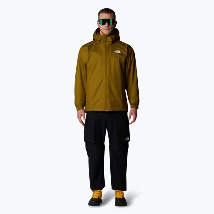 Ανδρικό μπουφάν βροχής The North Face Quest mossy green 2