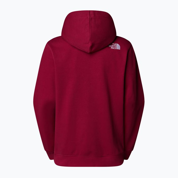 Γυναικείο φούτερ The North Face Drew Peak Pullover Hoodie beetroot 5