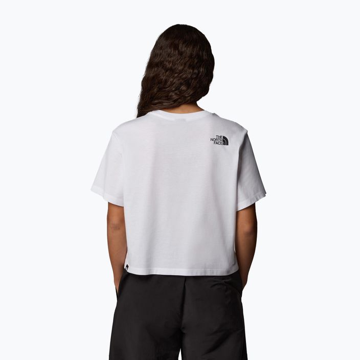 Γυναικείο μπλουζάκι The North Face Easy Relaxed Cropped white 3