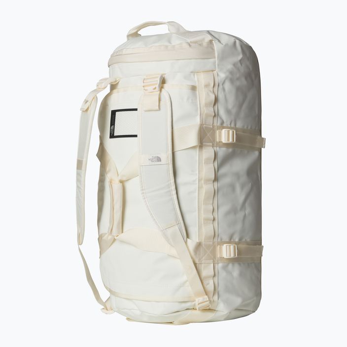 Τσάντα ταξιδιού The North Face Base Camp Duffel M 71 l white dune/white 2