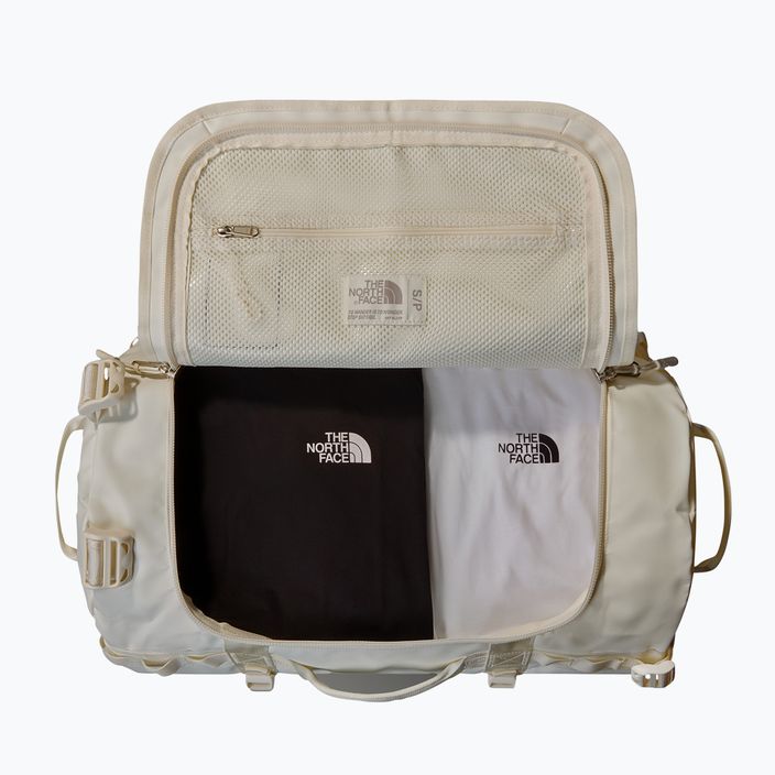 Τσάντα ταξιδιού The North Face Base Camp Duffel S 50 l white dune/white 4