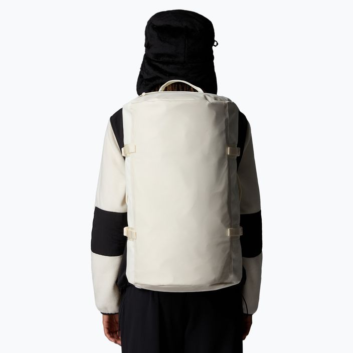 Τσάντα ταξιδιού The North Face Base Camp Duffel S 50 l white dune/white 6