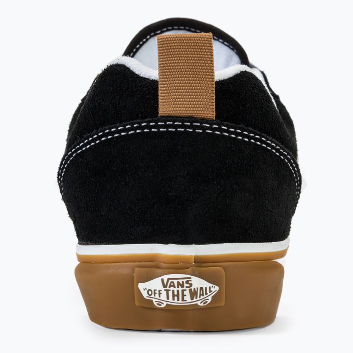 Vans Knu Skool gum bumper μαύρο παπούτσια 6