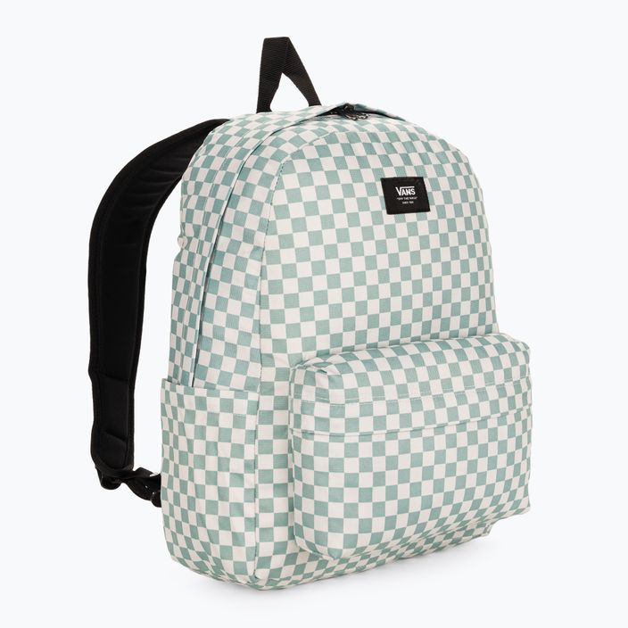 Vans Old Skool Check 22 l γκρι ομίχλη αστικό σακίδιο πλάτης 2