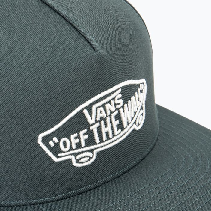 Vans Classic Vans Snapback καπέλο μπέιζμπολ με πράσινα αετώματα 3