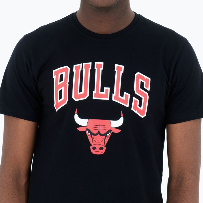 Ανδρικό New Era NOS NBA Regular Tee Chicago Bulls t-shirt μαύρο 4