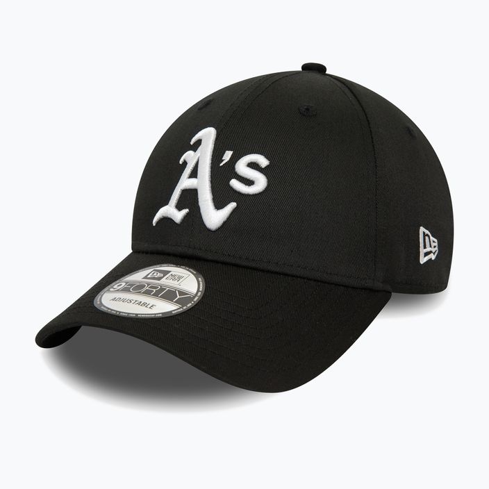 Ανδρικό καπέλο μπέιζμπολ New Era Patch 9Forty Oakland Athletics μαύρο