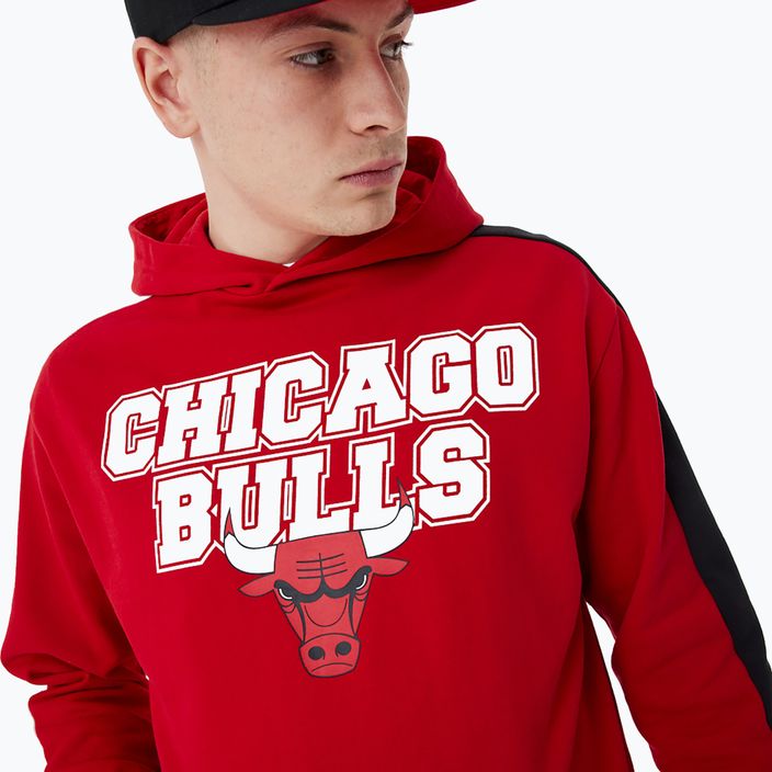 Ανδρικό New Era NBA Large Graphic OS Hoody Chicago Bulls κόκκινο 4