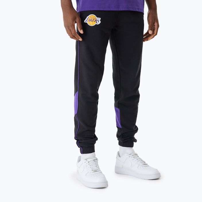 Ανδρικό παντελόνι New Era NBA Color Insert Los Angeles Lakers μαύρο