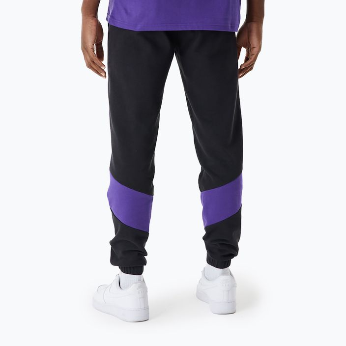 Ανδρικό παντελόνι New Era NBA Color Insert Los Angeles Lakers μαύρο 3