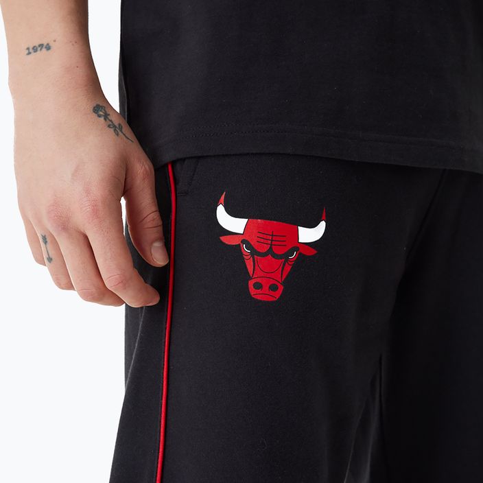 Ανδρικό παντελόνι New Era NBA Color Insert Chicago Bulls μαύρο 6