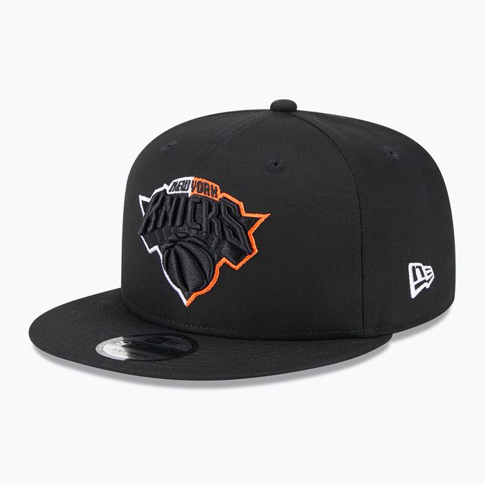 New Era Split Logo 9Fifty New York Knicks καπέλο μαύρο 2