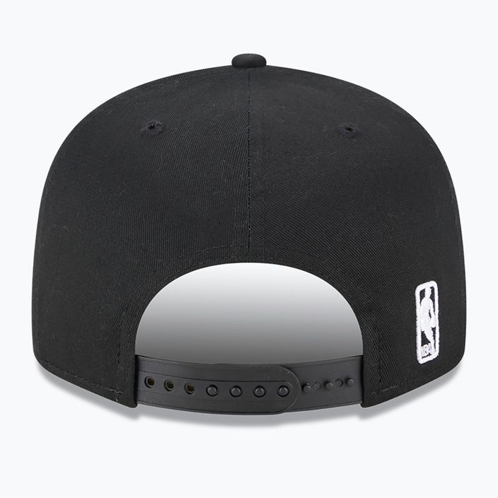 New Era Split Logo 9Fifty New York Knicks καπέλο μαύρο 4