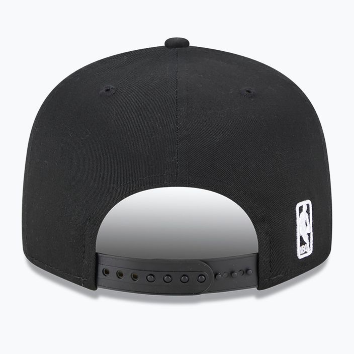 New Era Split Logo 9Fifty Milwaukee Bucks καπέλο μαύρο 4
