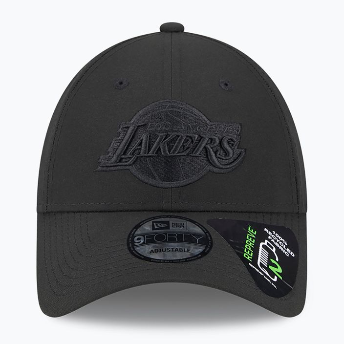 New Era Repreve Outline 9Forty Los Angeles Lakers καπέλο μαύρο 3