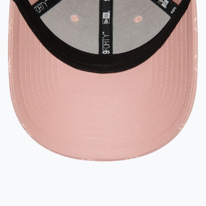 Γυναικείο καπέλο μπέιζμπολ New Era Monogram 9Forty New York Yankees σε ροζ παστέλ χρώμα 5