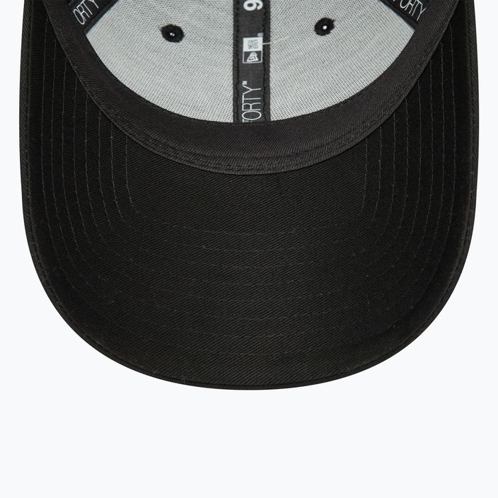 Γυναικείο New Era Metallic Logo 9Forty New York Yankees καπέλο μπέιζμπολ μαύρο 5