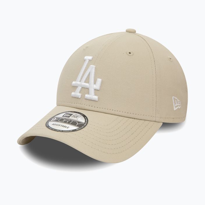 Ανδρικό καπέλο μπέιζμπολ New Era Side Patch 9Forty Los Angeles Dodgers ανοιχτό μπεζ 3