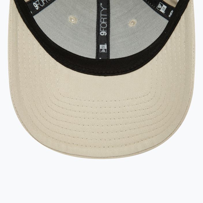 Ανδρικό καπέλο μπέιζμπολ New Era Side Patch 9Forty Los Angeles Dodgers ανοιχτό μπεζ 6