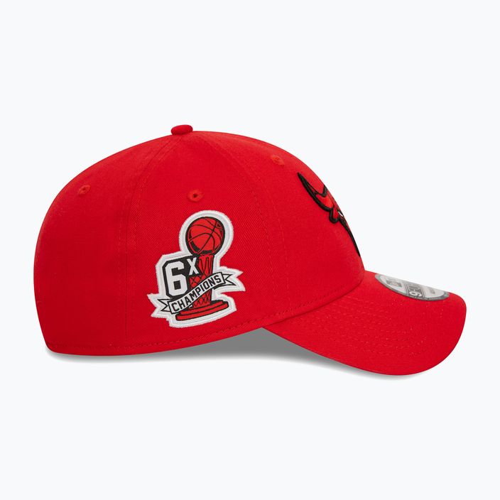 Ανδρικό καπέλο μπέιζμπολ New Era Side Patch 9Forty Chicago Bulls κόκκινο 5