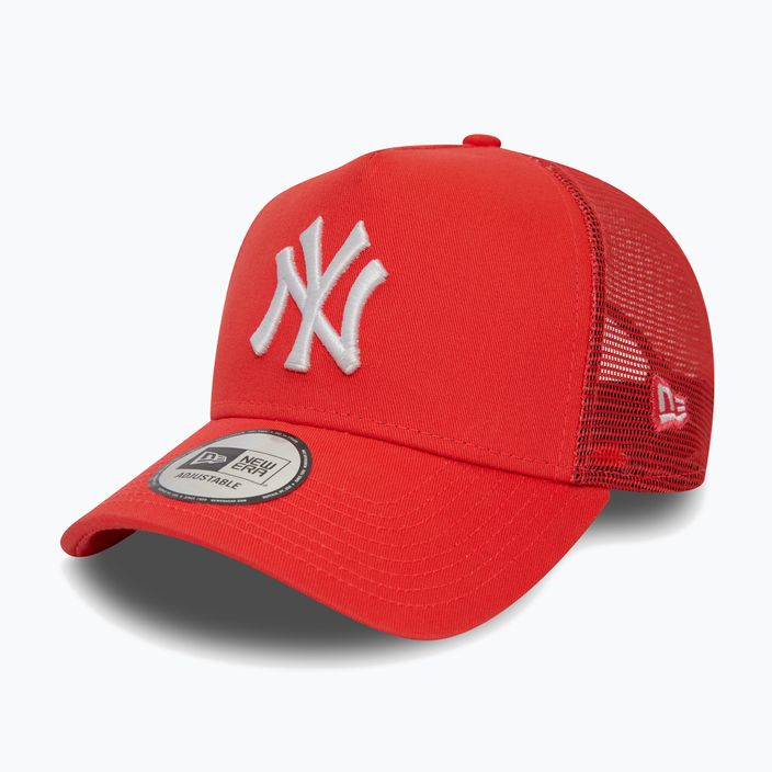 Ανδρικό New Era League Essential Trucker New York Yankees φωτεινό κόκκινο καπέλο μπέιζμπολ New Era League Essential Trucker New York Yankees