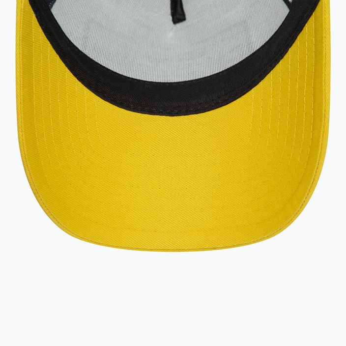 Ανδρικό καπέλο μπέιζμπολ New Era Patch Trucker κίτρινο 5