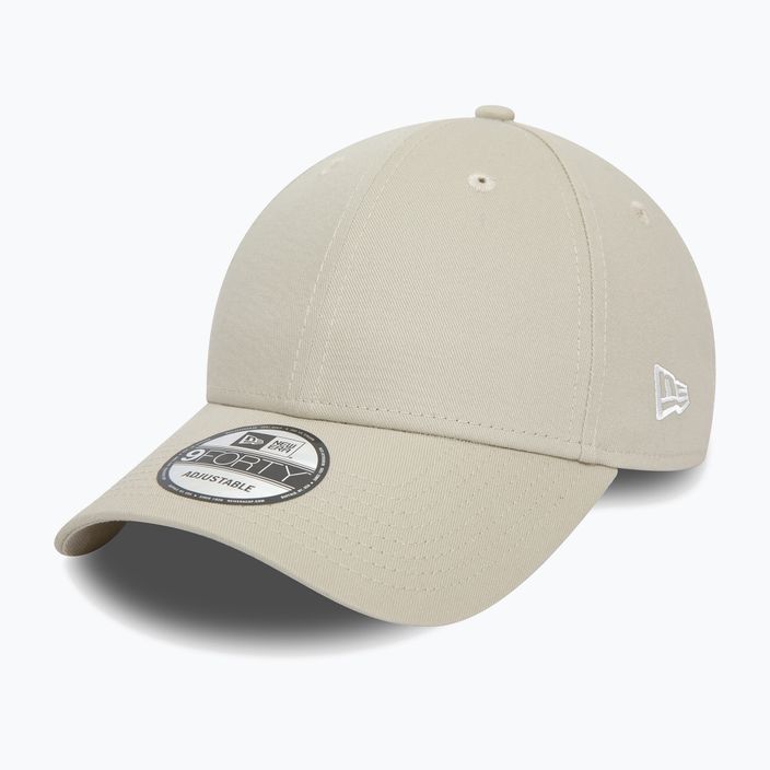 New Era Ne Essential 9Forty ανδρικό καπέλο μπέιζμπολ ανοιχτό μπεζ 2