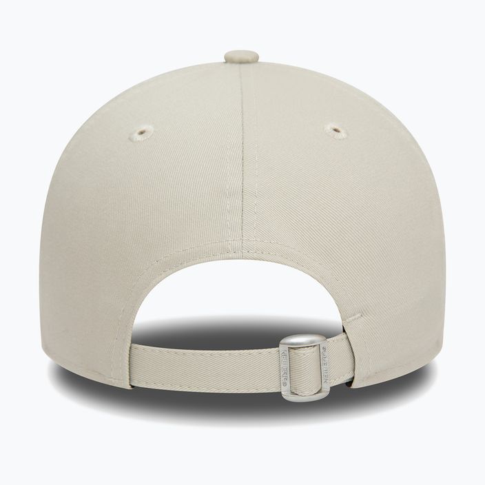 New Era Ne Essential 9Forty ανδρικό καπέλο μπέιζμπολ ανοιχτό μπεζ 4