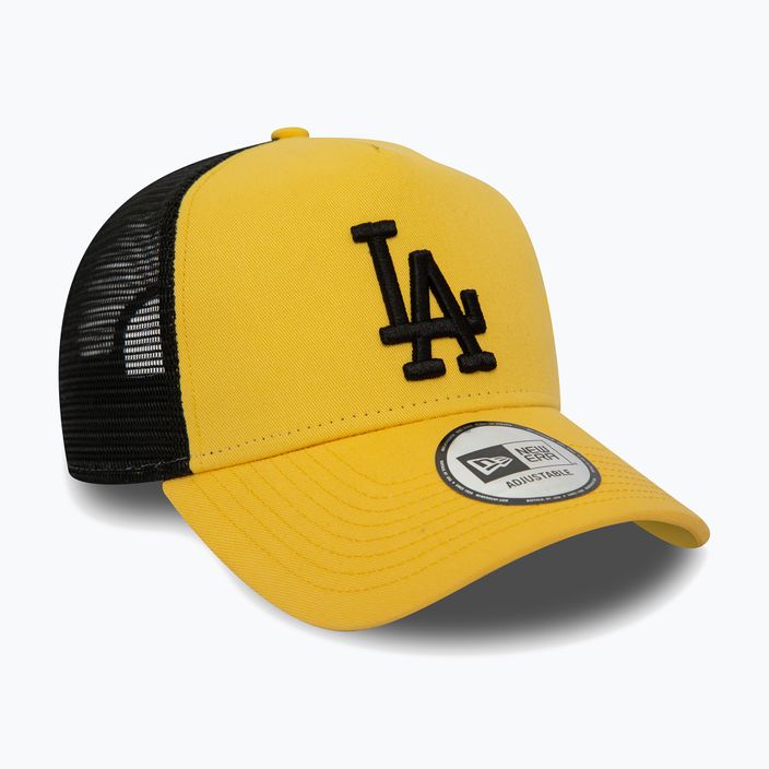 Ανδρικό New Era League Essential Trucker Los Angeles Dodgers κίτρινο καπέλο μπέιζμπολ 3