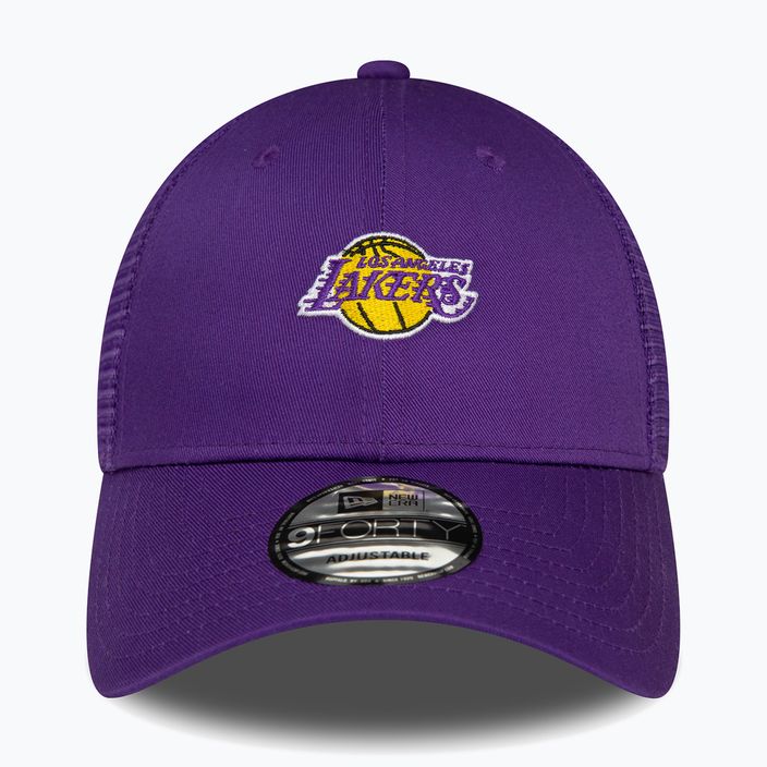 Ανδρικό καπέλο μπέιζμπολ New Era Home Field 9Forty Trucker Los Angeles Lakers μωβ 2