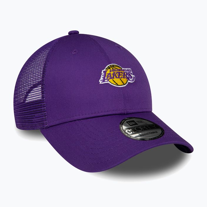 Ανδρικό καπέλο μπέιζμπολ New Era Home Field 9Forty Trucker Los Angeles Lakers μωβ 3