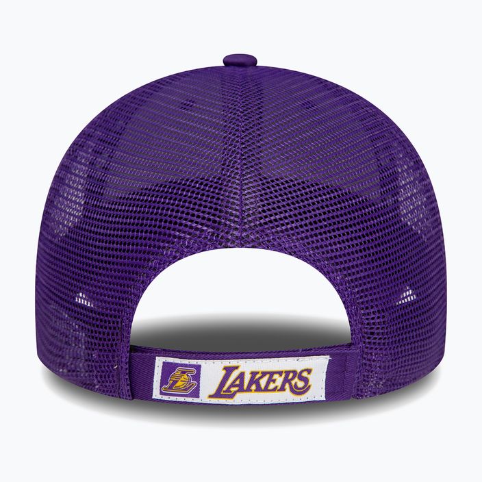 Ανδρικό καπέλο μπέιζμπολ New Era Home Field 9Forty Trucker Los Angeles Lakers μωβ 4