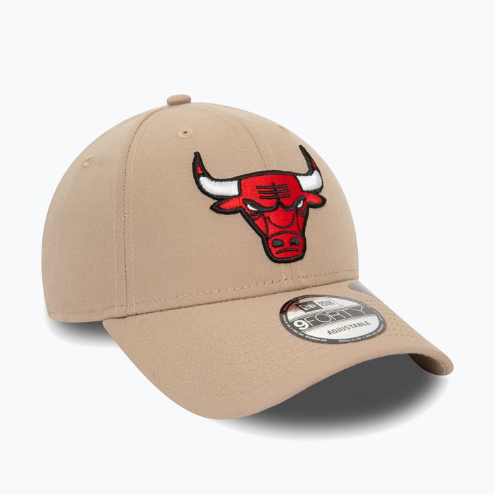 New Era Repreve 9Forty Chicago Bulls ανδρικό καπέλο μπέιζμπολ παστέλ καφέ 3