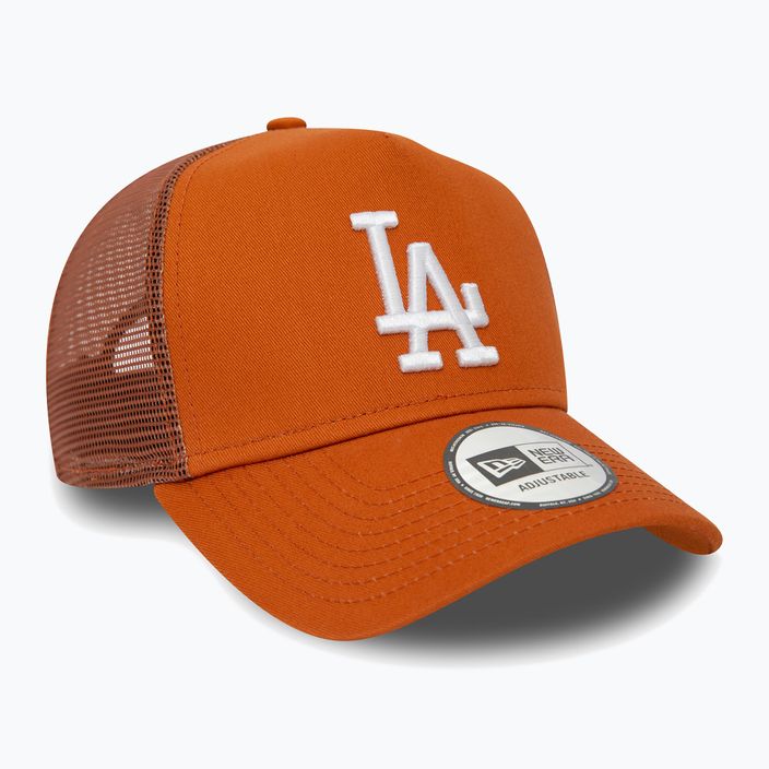 Ανδρικό New Era League Essential Trucker Los Angeles Dodgers med καφέ καπέλο μπέιζμπολ 3