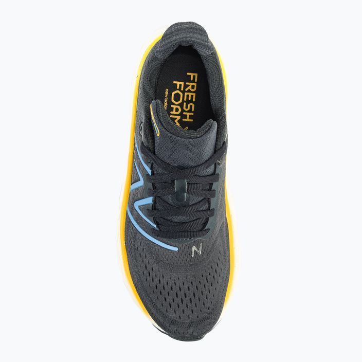 New Balance Fresh Foam X More v4 μαύρα ανδρικά παπούτσια για τρέξιμο 6